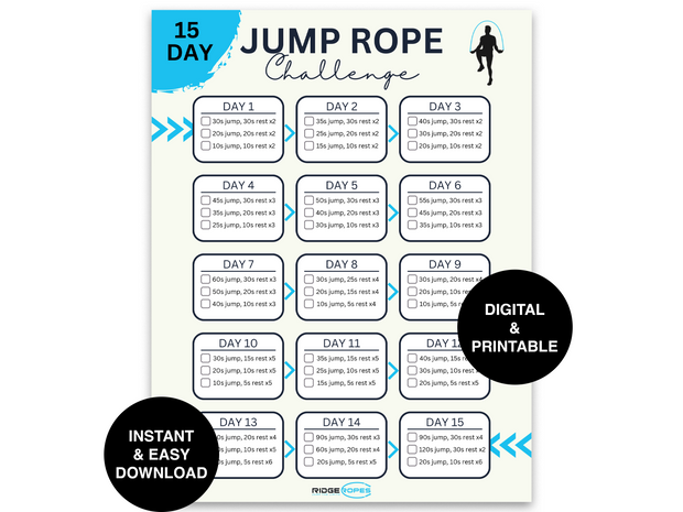 15 Day Jump Rope Challenge