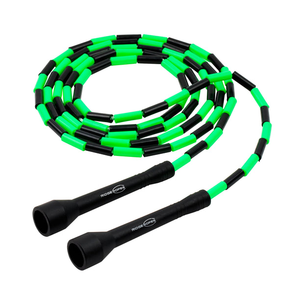 CHAMPION BEADED FREESTYLE ROPE - GREEN/BLACK
