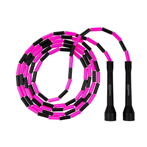 CHAMPION BEADED FREESTYLE ROPE - PINK/BLACK