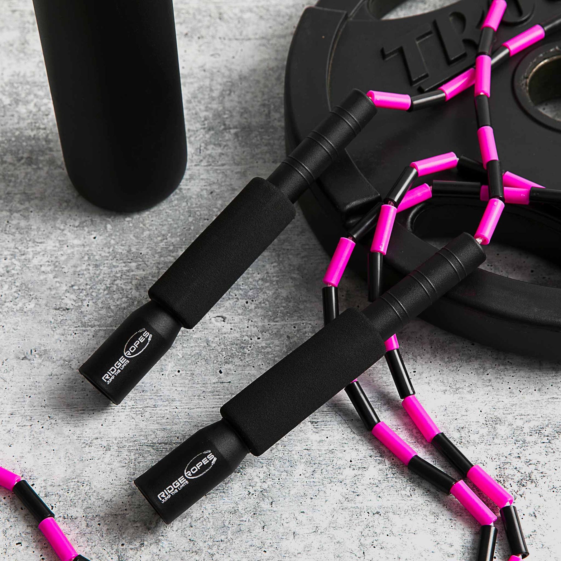 Pink Rope Handle IMPACT - PINK/BLACK – Ridge Ropes